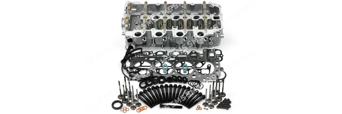 CYLINDER HEAD KIT (with valves) AMC Bare Head