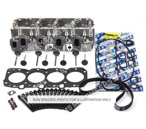 CYLINDER HEAD KIT (Bare AMC Head) with valves