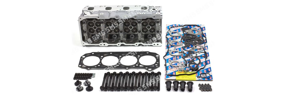 CYLINDER HEAD KIT ->12 / 2006 (complete AMC head less camshaft)