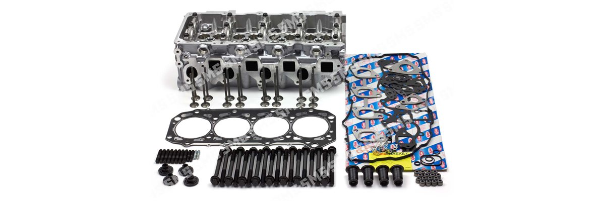 CYLINDER HEAD KIT ->12 / 2006 with valves (AMC bare head)