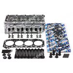 CYLINDER HEAD KIT 1 / 2007-> with valves (AMC bare head)