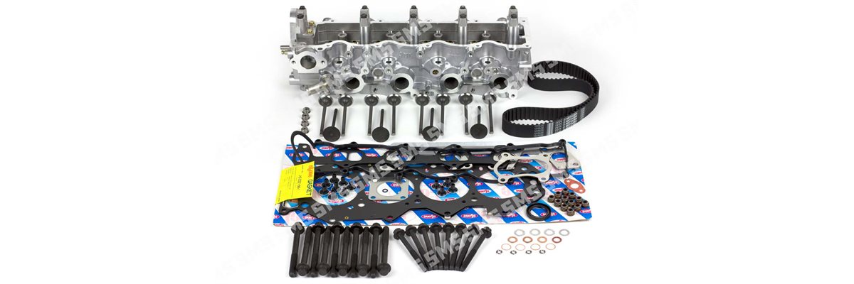 CYLINDER HEAD KIT with valves (AMC bare head)